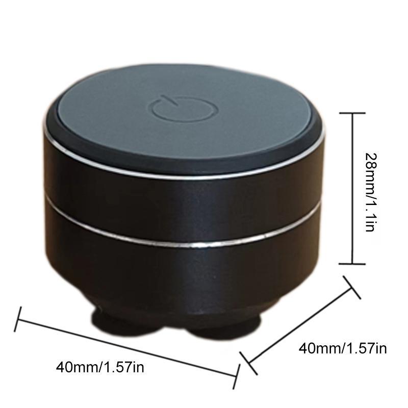 Wireless TWS Speaker, USB Rechargeable Bone Conduction Desktop Speaker with Suction Cup, Portable Speaker for Home & Office