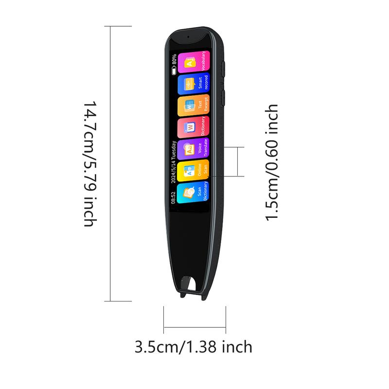 Christmas present Multi functional intelligent translation pen, scanning translation, voice intercom translation, learning, tourism work, built-in dictionary, with many vocabulary words