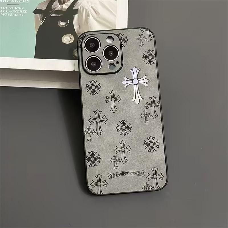 Trendy brand personalized anti drop laser cross phone case,iphone 11 12 13 14 15pro promax phone cover