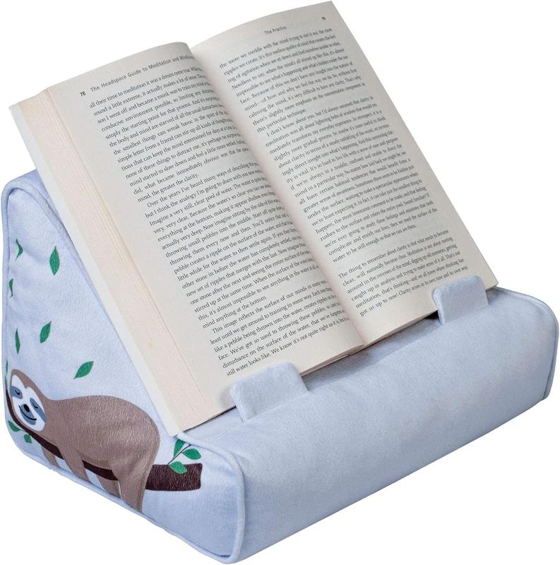 Book Couch iPad Stand | Cushioned Tablet Stand  Book Holder| Reading Pillow  Bed Time | Tablet Lap Rest Cushion | A Fun Gift  Book Lovers