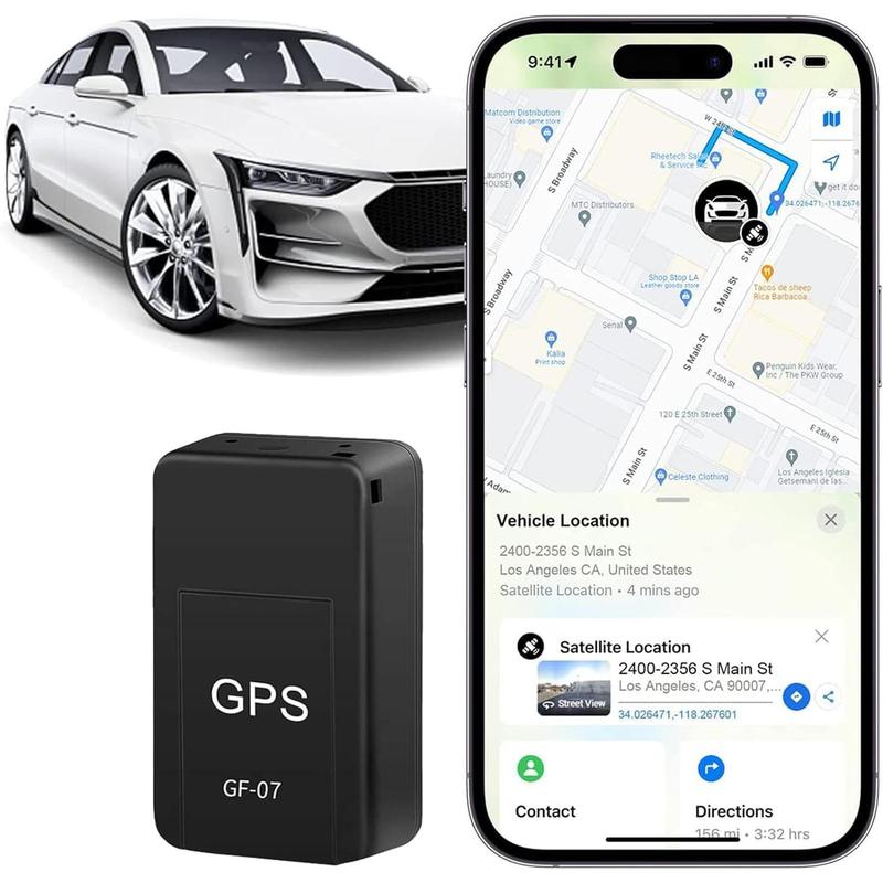 GPS Tracker for Vehicles, Mini Magnetic GPS Time Car Locator, Anti-Lost GPS Tracking Device, Full Global Coverage Long Standby GSM GPS Tracker for Vehicle, Car, Person Location. No Subscription