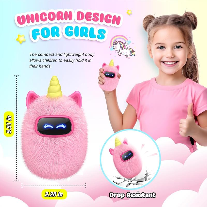 Unicorn Walkie Talkies Toys for Kids : Gifts for Girls Ages 3 4 5 6 7 8 9 10 Kids Walkie Talkies 2 Pack Unicorn Toys for 5-7 Year Old Girl Birthday Gift 2 Way Radio Outdoor Hiking Toy for Kid Age 3-12