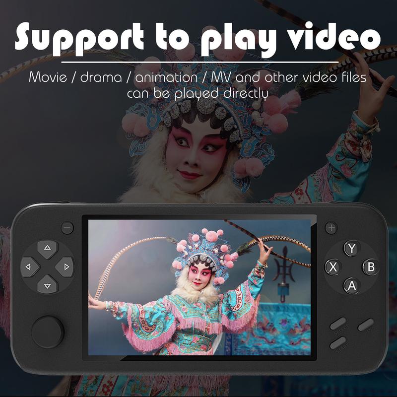 4.3 Inch Handheld Game Console Supports Free Games Dual Joystick Portable Retro Game Console MP3 MP4 MP5 Video Music Kids Adult Birthday Gifts