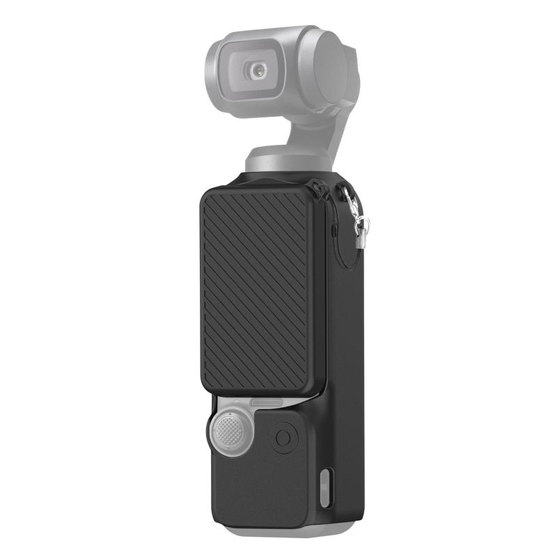 PULUZ Pocket 3 Camera Body & Touch Screen Protective Case with Lanyard, Silicone Protective Cover for DJI OSMO Pocket, Camera Accessories for Men & Women