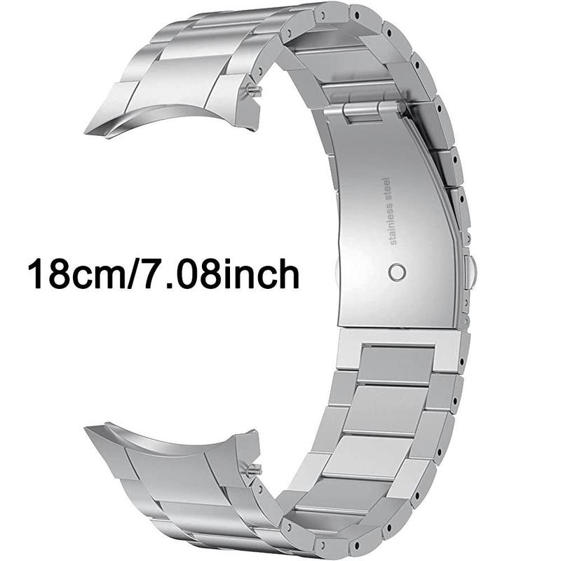 Replaceable Watch Band (Band Only), Curved Adjustable Length Watch Band, Smart Watch Accessories Compatible with Samsung Galaxy Watch  6 5 4 5Pro 4 6 Classic