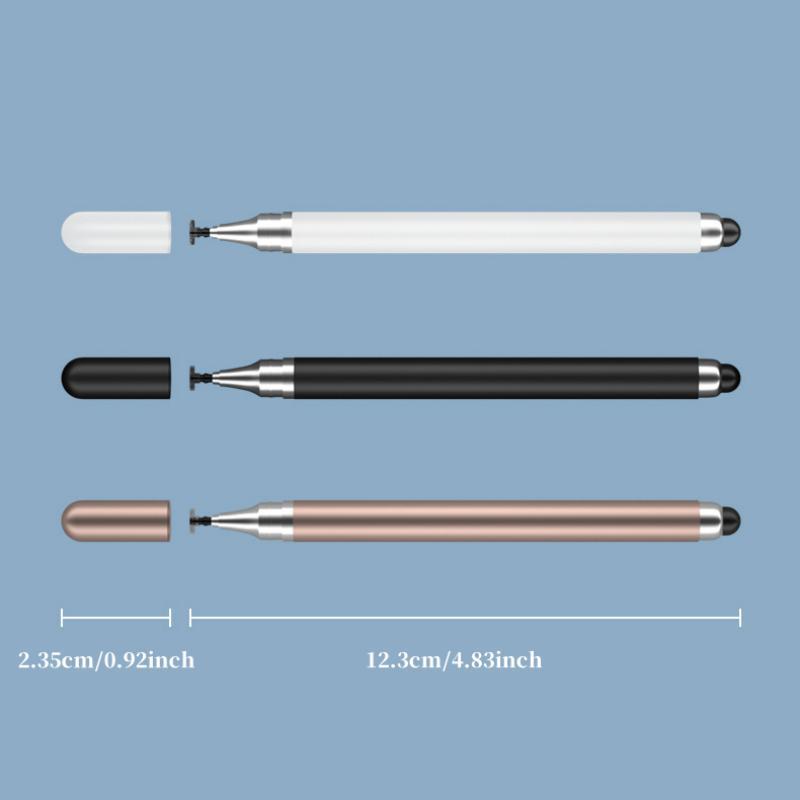 2 in 1 Double-ended Capacitive Stylus Pen, High Sensitivity Precision Stylus Pen, Universal Stylus Pen for iPad, iPhone, Tablet, Touch Screen