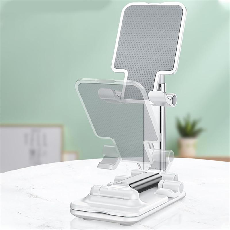 Desktop Phone Holder, Foldable & Adjustable Phone Stand, Universal Mobile Phone Holder for Home Office, Phone Accessories