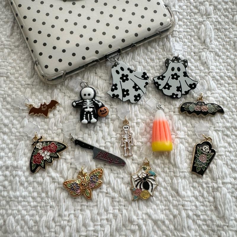 Halloween Kindle Charms - decorative accessories for your Kindle or phone