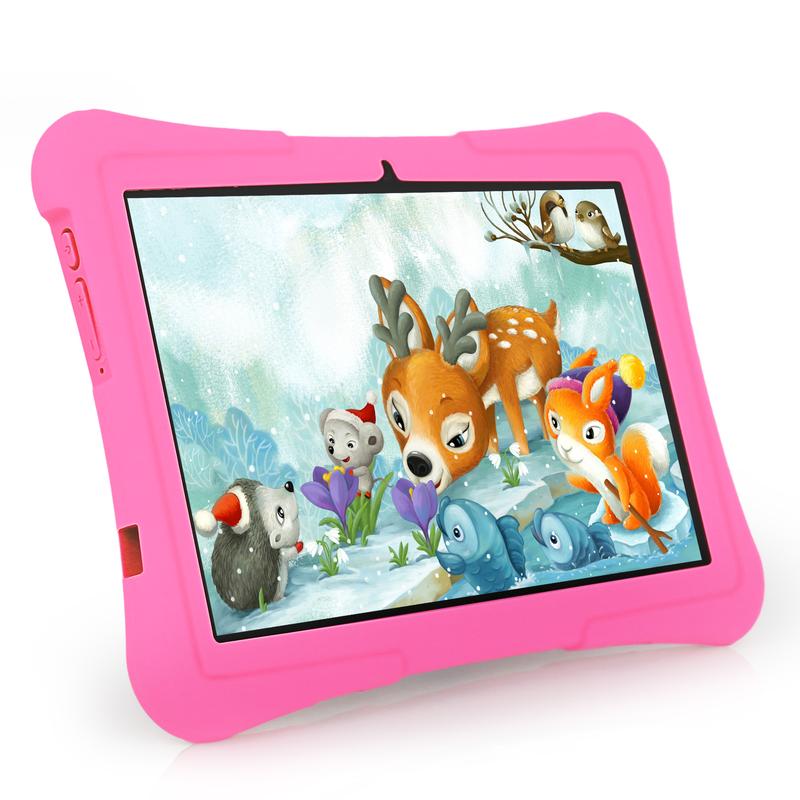 Veidoo 10 inch Kids Tablet, Android 13 Tablet PC 8GB(4+4) RAM 128GB ROM, 512GB Expand, Octa-Core processor, WiFi 6, Parental Control, Learning, Gaming