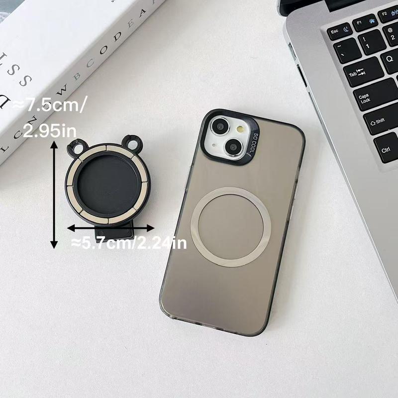 Magnetic Phone Case Clip, Magnetic Phone Case Clip with Retractable Rope, Universal Phone Accessories for Outdoor Camping Hiking