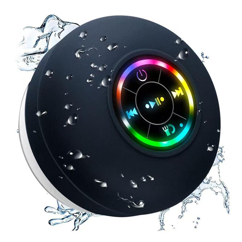 Mini Bluetooth Shower Speaker,Portable Bluetooth-compatible Speaker for Beach, Shower & HomeMini Portable Wireless Speaker.ortable Wireless Speaker with Suction Cup.Pairs Easily to Phones, Tablets, Computer.  christmas 2024 ornament