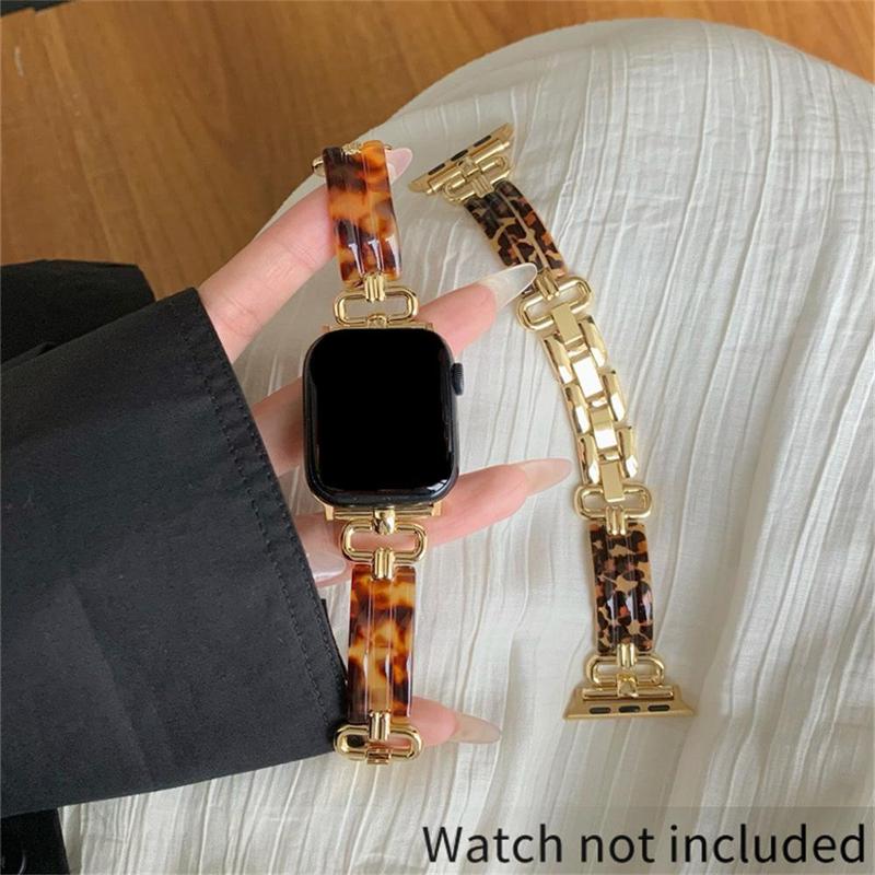 GIROUETTE Fashion Pattern Watch Band (Band Only), Replacement Watch Band for Women, Wearable Accessories Compatible with Apple Watch Series