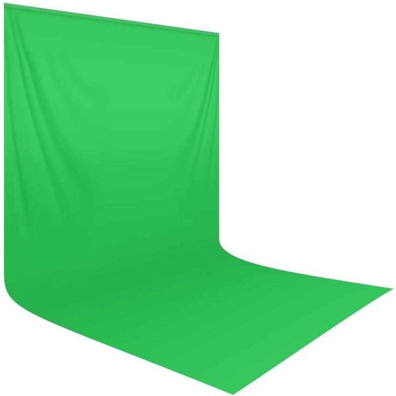 HEMMOTOP Green Screen Backdrop, 5X6.5 Ft Photography Chroma Key Greenscreen Background Sheet for Background Removal, Zoom Meeting, Photo Video Studio, Live Streaming, Video Recording (Backdrop Only) No brand