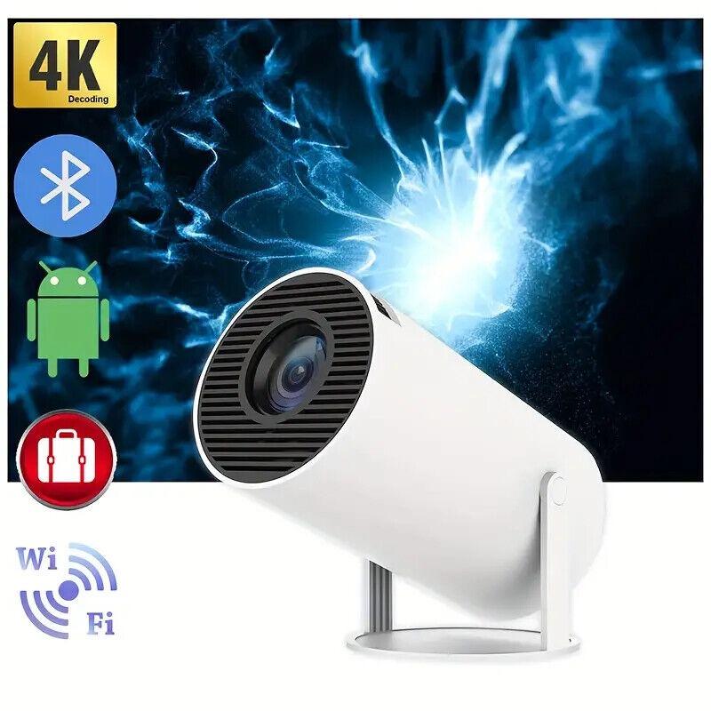 HY300 PRO Projector 4K  Dual Wifi 200 ANSI Allwinner H713 BT5.0 1080P 1280*720P Home Cinema Outdoor Projetor 40*130