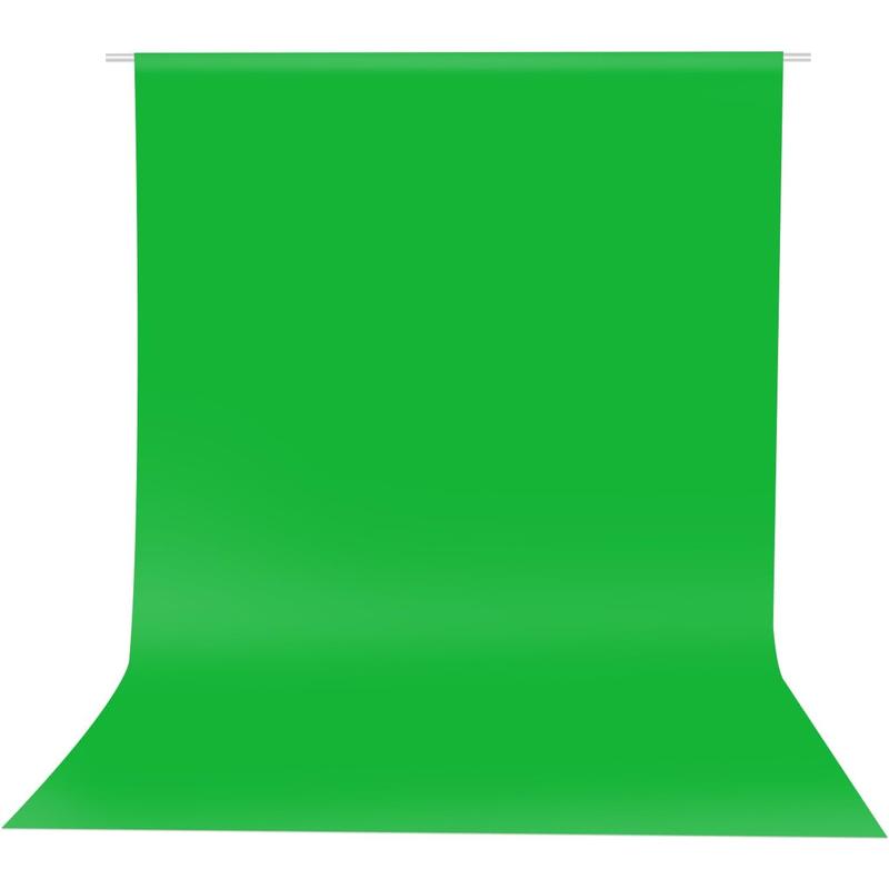 HEMMOTOP Green Screen Backdrop, 5X6.5 Ft Photography Chroma Key Greenscreen Background Sheet for Background Removal, Zoom Meeting, Photo Video Studio, Live Streaming, Video Recording (Backdrop Only) No brand