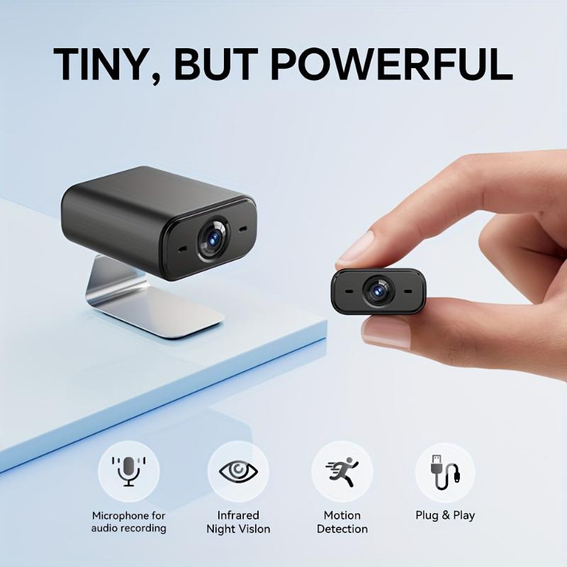 [Fast Arrival] X6 Mini Wireless Security Camera - Real-Time Monitoring, Infrared Night Vision, Motion Detection, Easy Install Indoor Nanny & Pet Camera