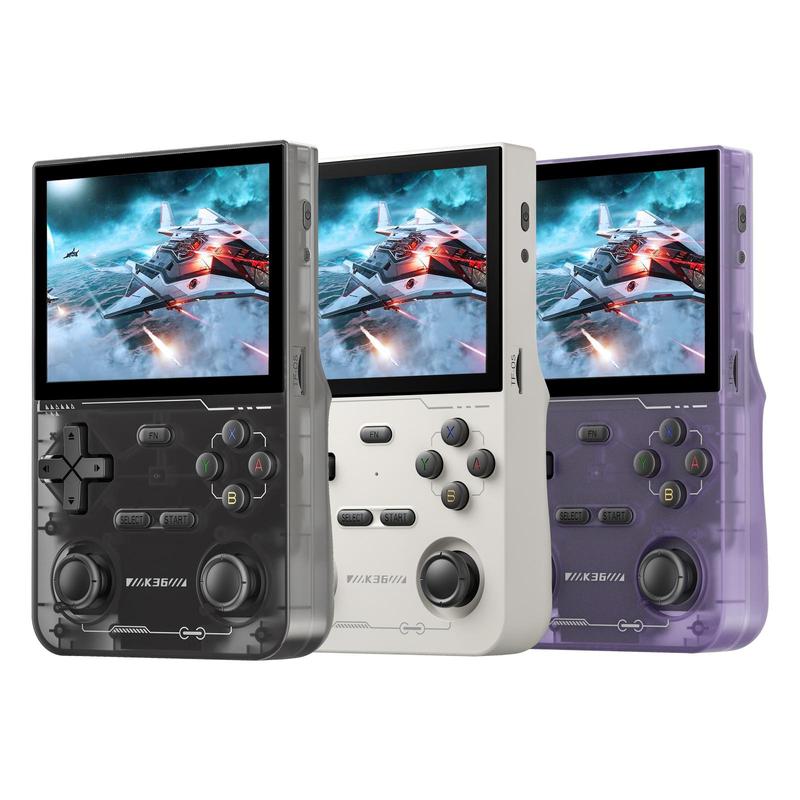 R36S Portable  Game Console,  Room Gadgets, 3.5 Inch IPS Screen  Game Consoles, Rechargeable Handheld Game Device with 16000+ Games & 20+ Simulators Portable  Handheld Game Console game console  Rechargeable game console portable Portable Retro