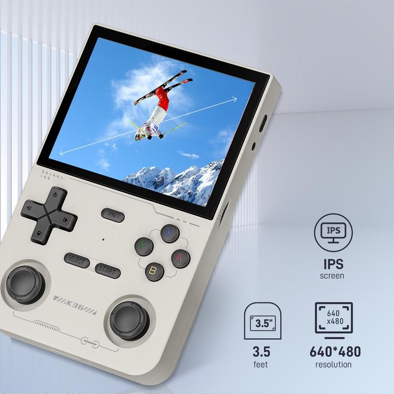 R36S Portable  Game Console,  Room Gadgets, 3.5 Inch IPS Screen  Game Consoles, Rechargeable Handheld Game Device with 16000+ Games & 20+ Simulators Portable  Handheld Game Console game console  Rechargeable game console portable Portable Retro