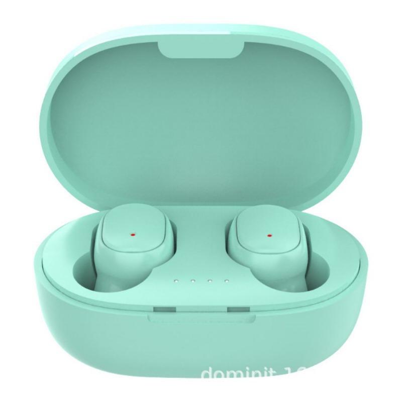 AirDots Wireless Bluetooth Earbuds, Mini Size and LED Battery Level Display, Noise Canceling Earbuds, Durable and Portable Audio Headphones for IOS and Android