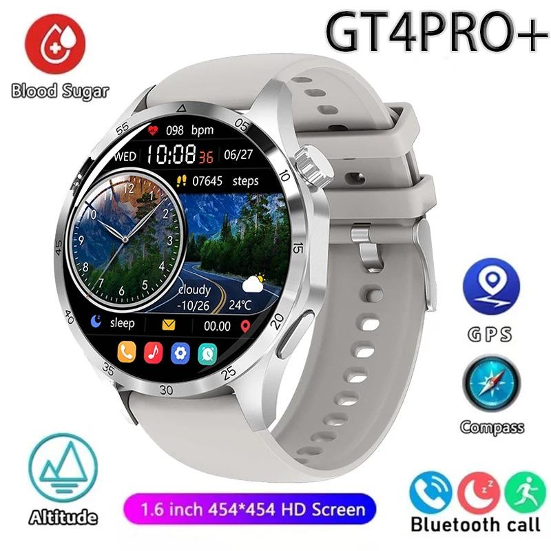 2024 New For Huawei Xiaomi GT4 Pro Smart Watch Men NFC GPS Tracker AMOLED 360*360 HD Screen Heart Rate Bluetooth Call SmartWatch