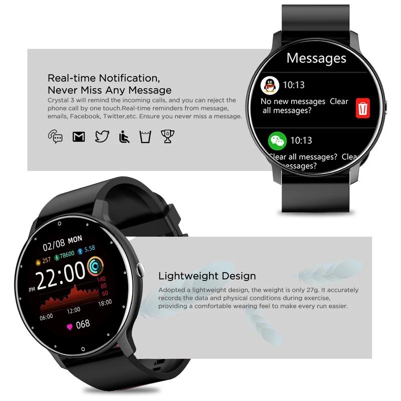 FILIEKEU Smart watch Men Women Bluetooth call watch Sports waterproof smartwatch Fashion Pink Silicone Couple smartwatches For ios Android Wearable