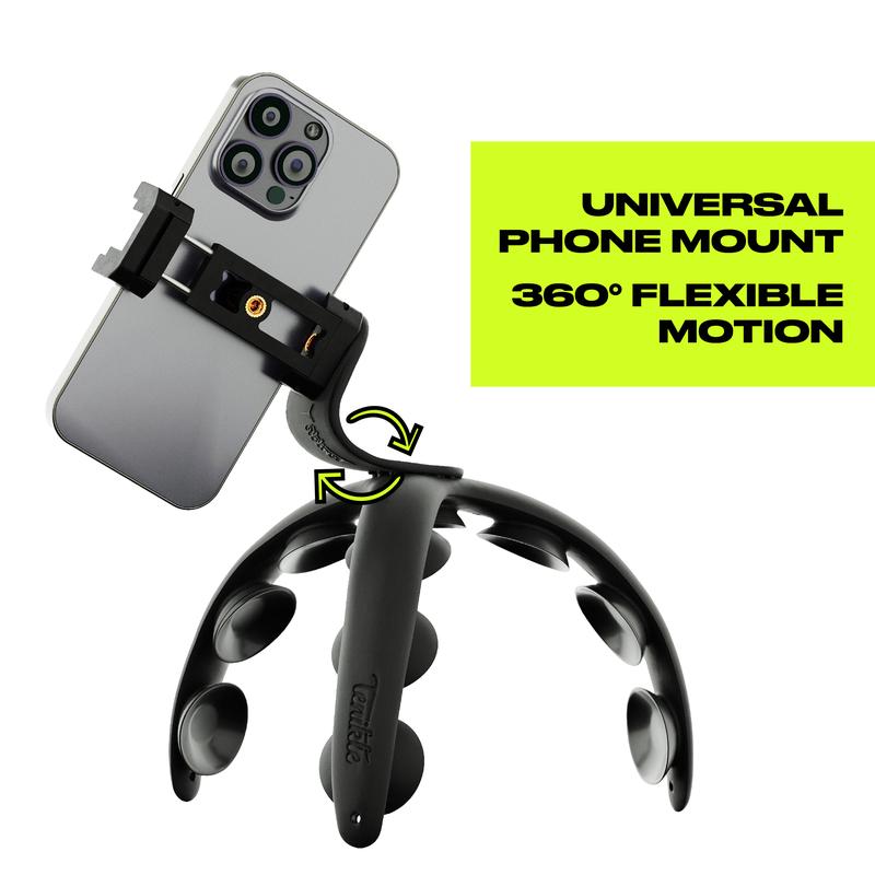 Tenikle PRO Flexible Smartphone Mount, Stand & Tripod - Cellphone