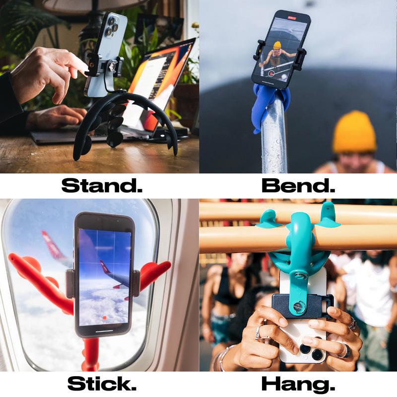 Tenikle PRO Flexible Smartphone Mount, Stand & Tripod - Cellphone