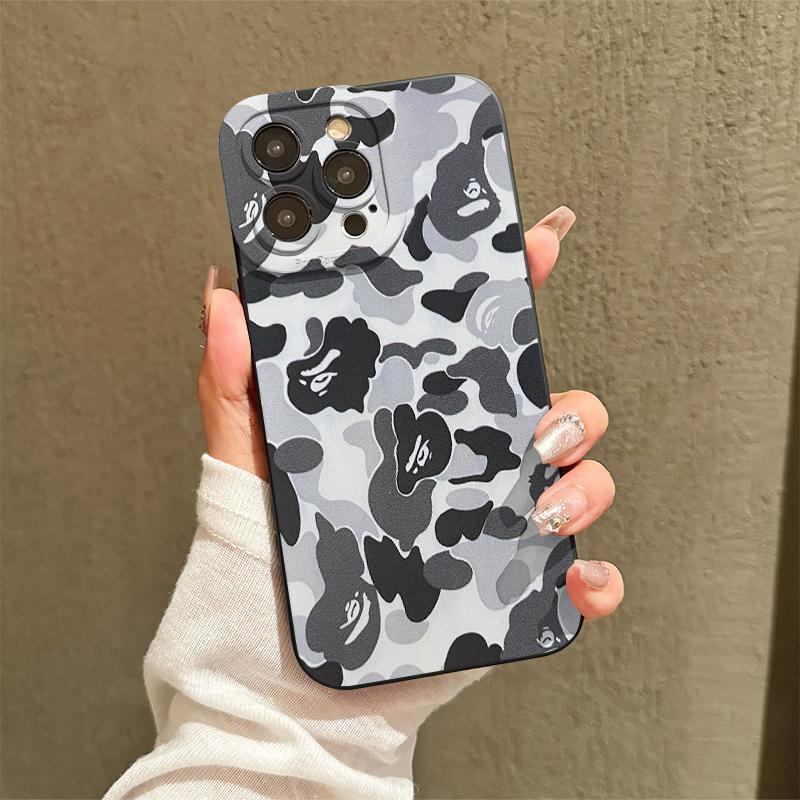 Camouflage Pattern Phone Case, 1 Count Anti-drop Decorative Phone Protector Cover, Phone Accessories Compatible with iPhone 11 12 13 14 15 Pro Max