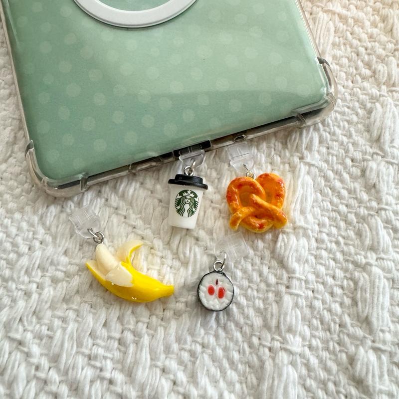 Foodie Kindle Charms - Decorative accessories for your Kindle or phone