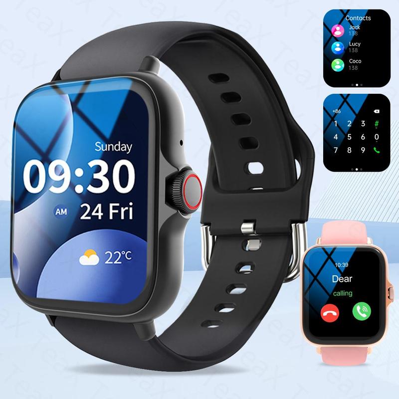 Multifunctional Smart Watch, Fashion Digital Watch with Multiple Sports Modes for iPhone Android, Sports Watch for Women & Men