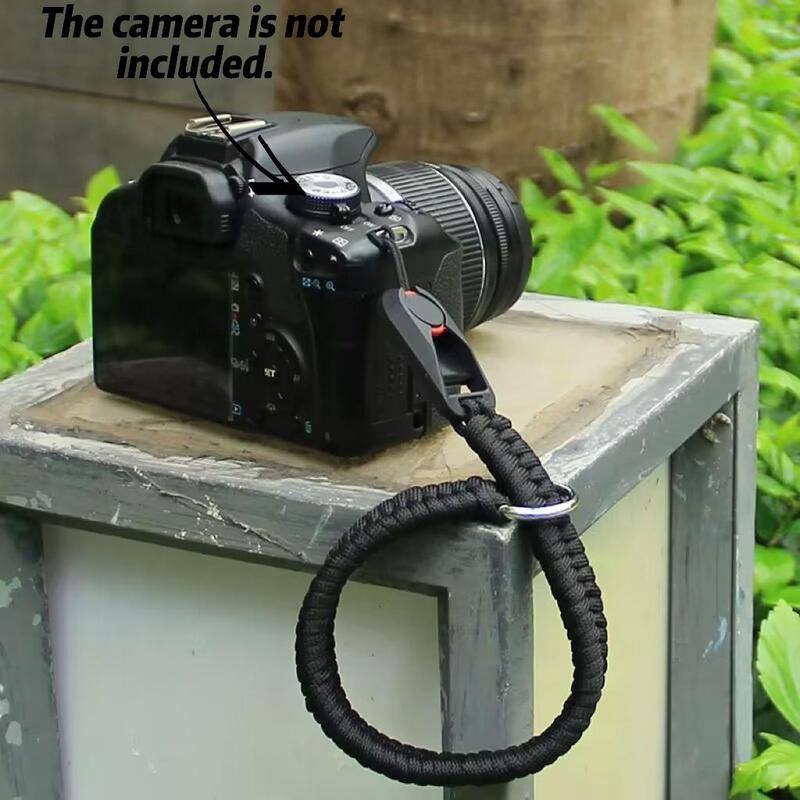 Adjustable Camera Wrist Strap, Quick Release Buckle Camera Wrist Strap, Camera Accessories for DSLR and Mirrorless Cameras