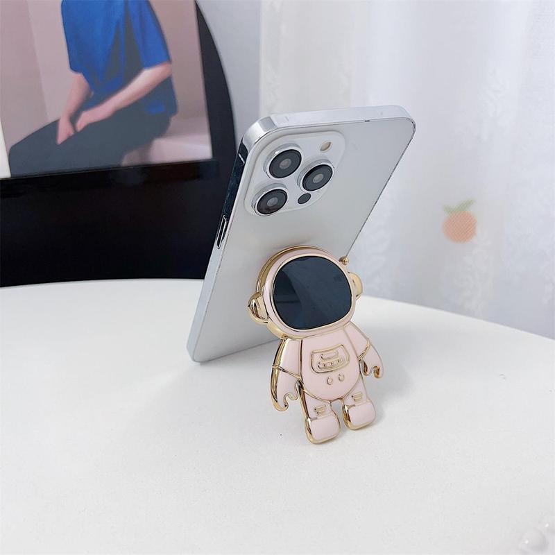 Creative Astronaut Design Phone Holder, Foldable Astronaut Phone Stand, Fashion Mobile Phone Decoration Accessories for Women & Men