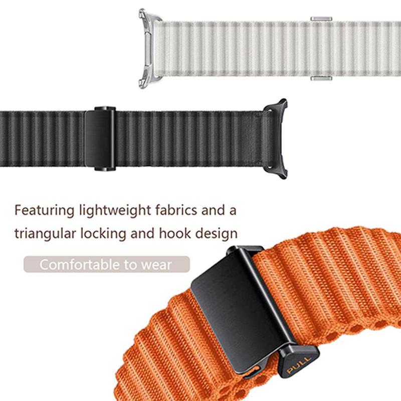 Nylon Watch Band, 1 Count Breathable Watch Band for Samsung Galaxy Watch Ultra 47mm, Smart Watch Accessories for Men & Women