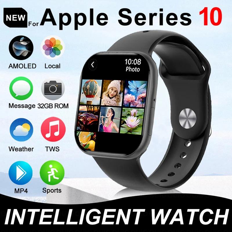 New Original For Apple Watch 10 Series Smart Watch Men NFC Always Display Body Temperature BT Call Waterproof Women Smart Watch