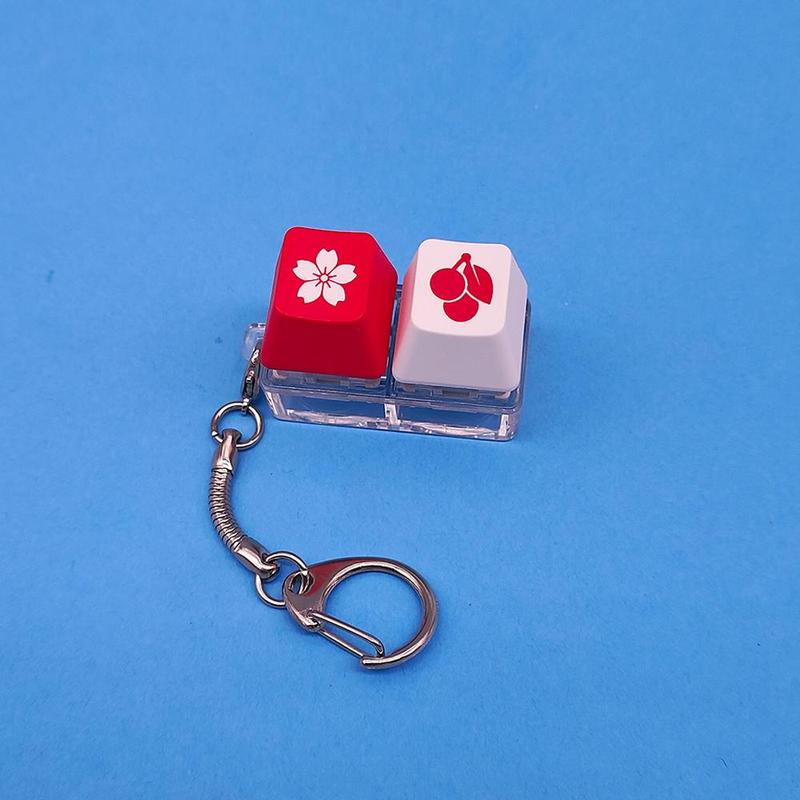 Keycap Design Phone Pendant, Creative Keychain, Phone Pendant Keychain, Mobile Phone Decoration Accessories