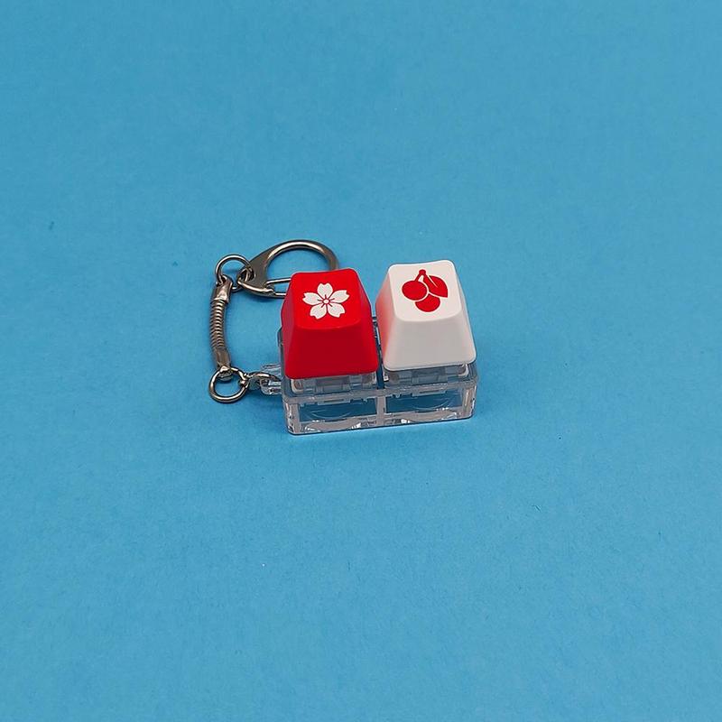 Keycap Design Phone Pendant, Creative Keychain, Phone Pendant Keychain, Mobile Phone Decoration Accessories