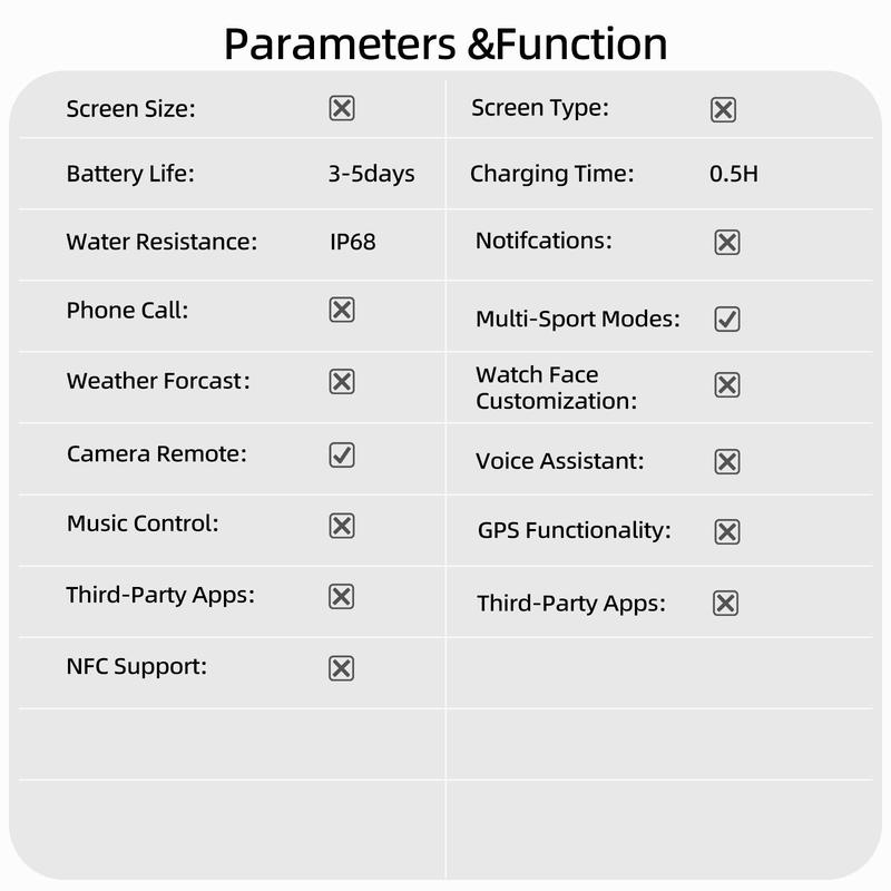 LIFEBEE Multifunctional Smart Ring with Charging Case, Fitness Tracker Ring, IP68 Waterproof BT Fitness Tracker Ring, Smart Ring for Men & Women