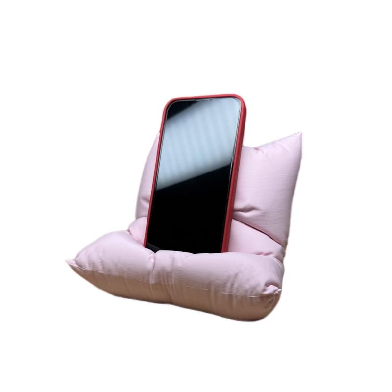 Phone Pillow Stand with Charging Slot - Fun & Decorative Holder for Cellphones - Accessories - 3D Printed Smartphone Stand mount