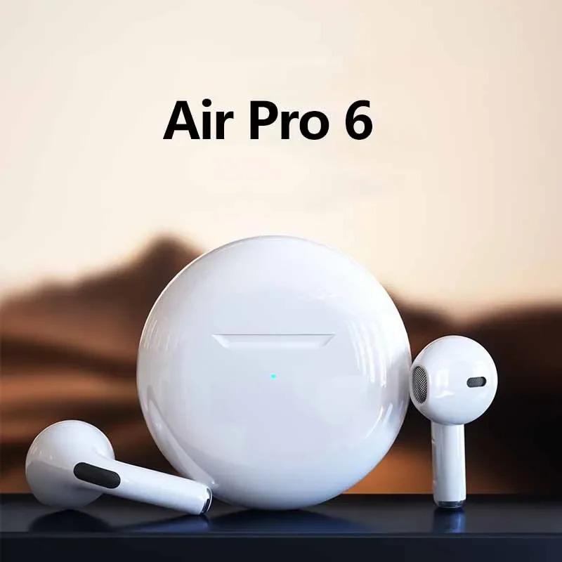 Air Pro 6 TWS Wireless Bluetooth Headphone With Microphone For Apple Earbuds Wireless Headset Handsfree PK A6S E7S G9S Pro 4