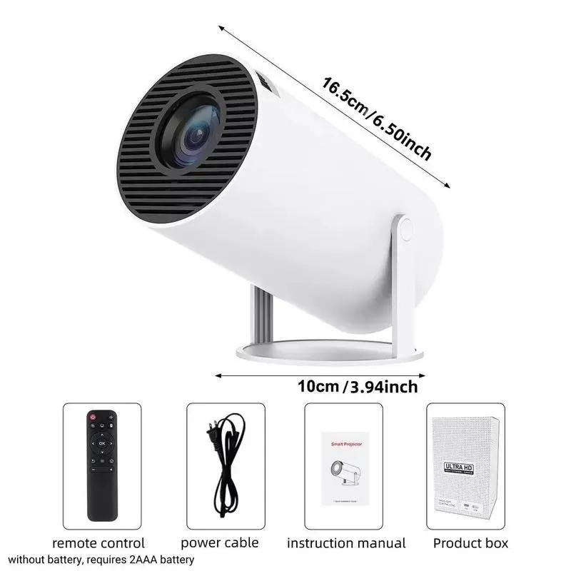 wifi smart projector Portable Projector , Multifunctional Projector for Home Cinema, Outdoor Universal Projector,Intelligent Projector with Automatic Horizontal Correction