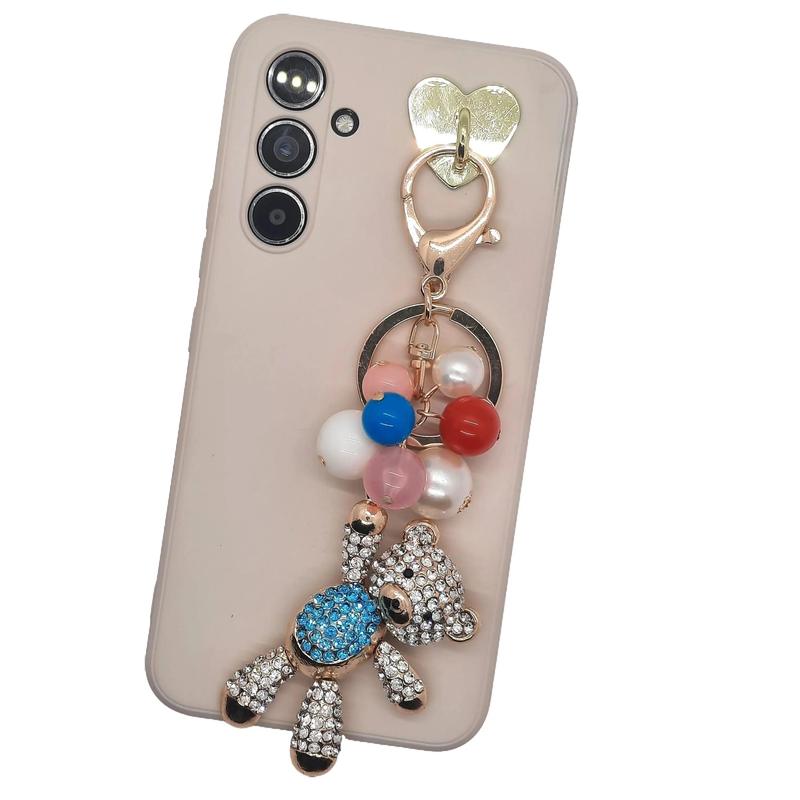 Breezy the Balloon Bear Glitzy Drop Phones Charm Attatchment for Keys, Bags and Phones