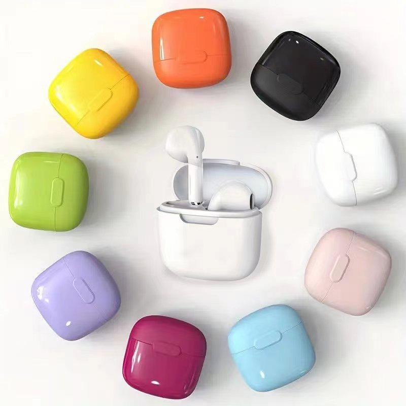 anti-noise Earbuds super light -waterproof TWS noise cancellation Wireless In-Ear -Macaron Color Christmas Gift-Smart Touch Bluetooth