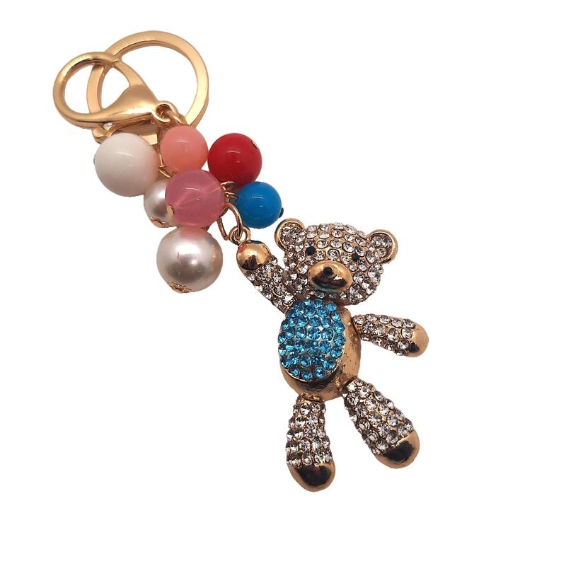 Breezy the Balloon Bear Glitzy Drop Phones Charm Attatchment for Keys, Bags and Phones