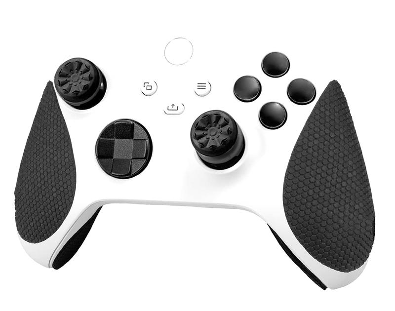 FPS Freek Galaxy Black for Xbox One and Xbox Series X Controller | 2 Performance Thumbsticks | 1 High-Rise, 1 Mid-Rise | Black Xbox grip for Console