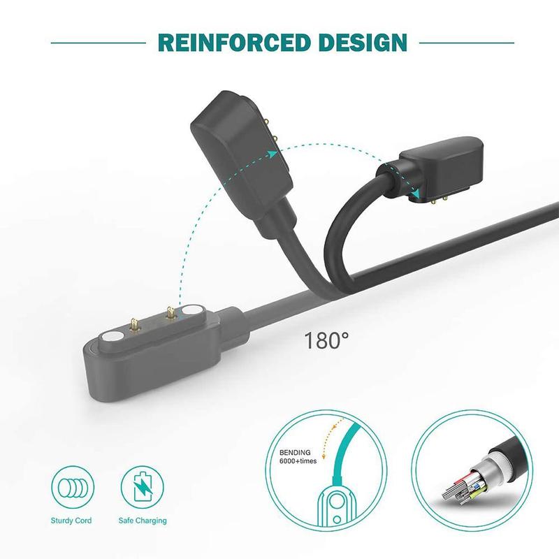 Smart Watch Charger Cable, Magnetic Smart Watch Accessories Charger Cable, Charger Cable for Smart Watch, Wearable Accessories