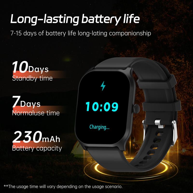 Multifunction Smart Watch, Smart Fitness Tracker, Fashionable Digital Watch with Multi-Sport Modes and Time Display, Sports Watch for Women & Men