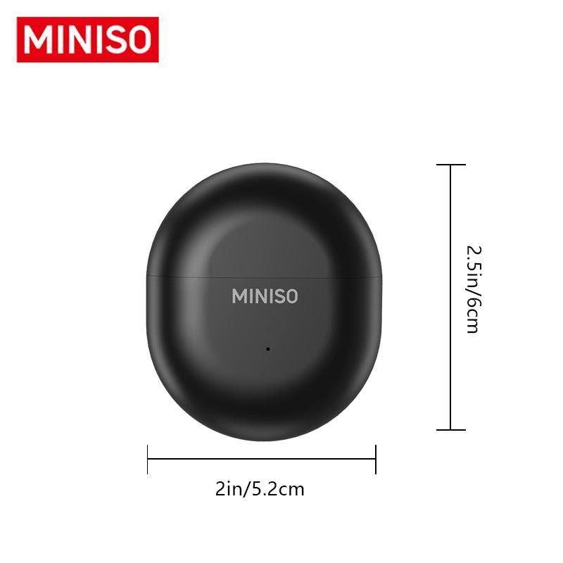 MINISO X31 Wireless Ear Clip Bone Conduction Earphone, Noise Cancelling Bluetooth-compatible Earbuds, HiFi Sound Quality Earbuds for Calling, Exercising