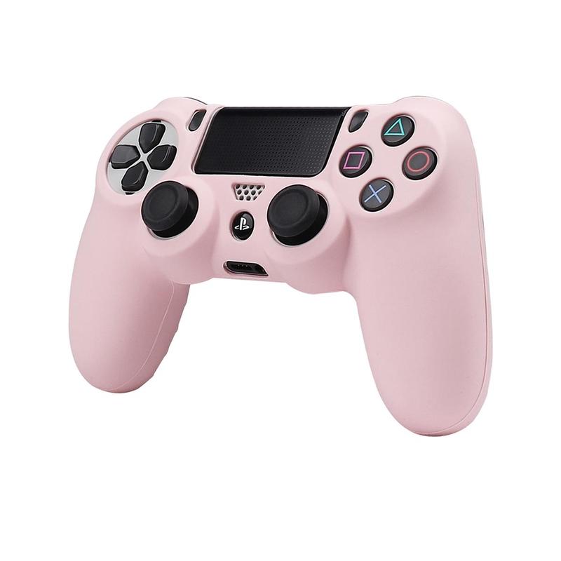 RALAN Silicone Game Controller Protective Case, Soft Silicone Game Controller Cover, Console Accessories for Sony PS4 Gamepad