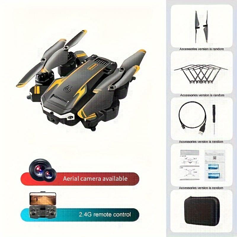 S6 Foldable Quadcopter Mini Drone With Dual Cameras - Remote Control Helicopter Toy For Adults, Auto-hovering And Intelligence Avoidance System, Designed For Beginners, As Christmas Thanksgiving Halloween Gifts