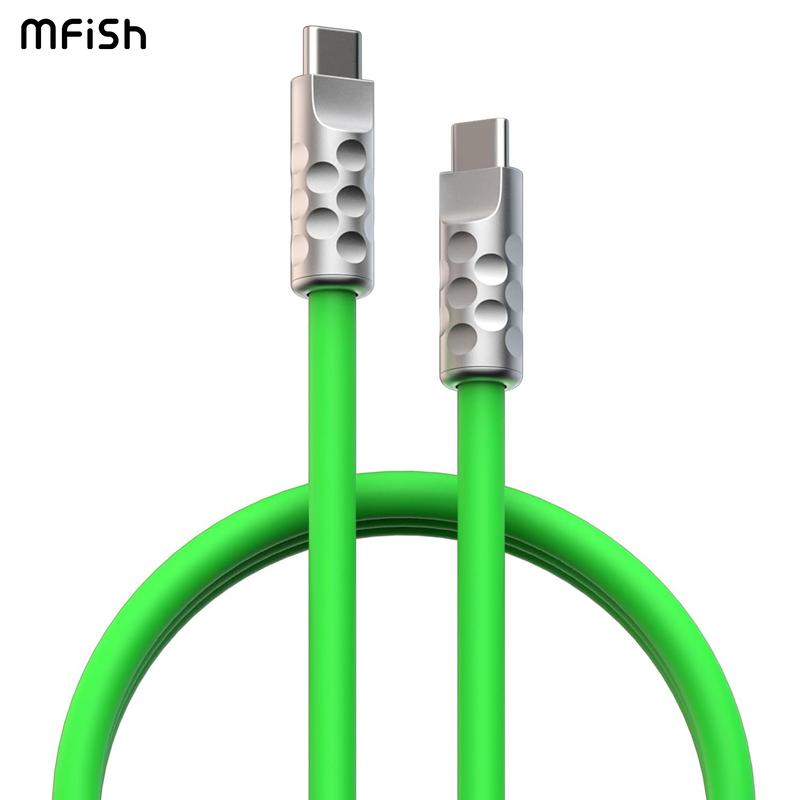 MFish USB C Cable 240W 5ft, USB 2.0 Type C Fast Charging Cable Compatible with iPhone 15 15Pro 15Plus 15ProMax MacBook, iPad Smartphones